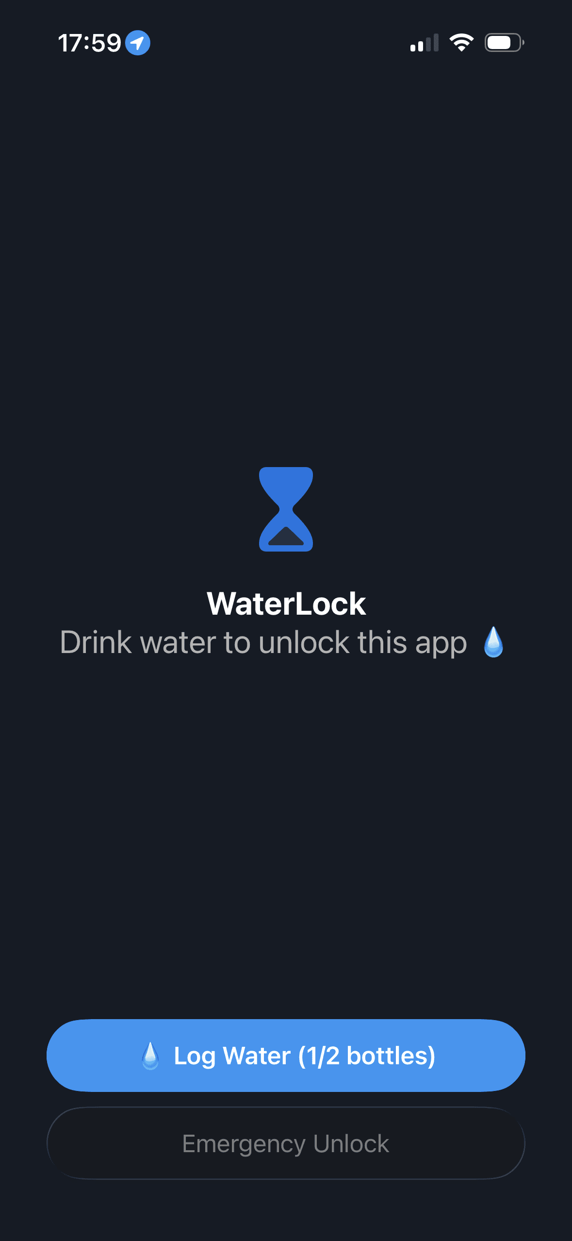 WaterLock App Screenshot 5